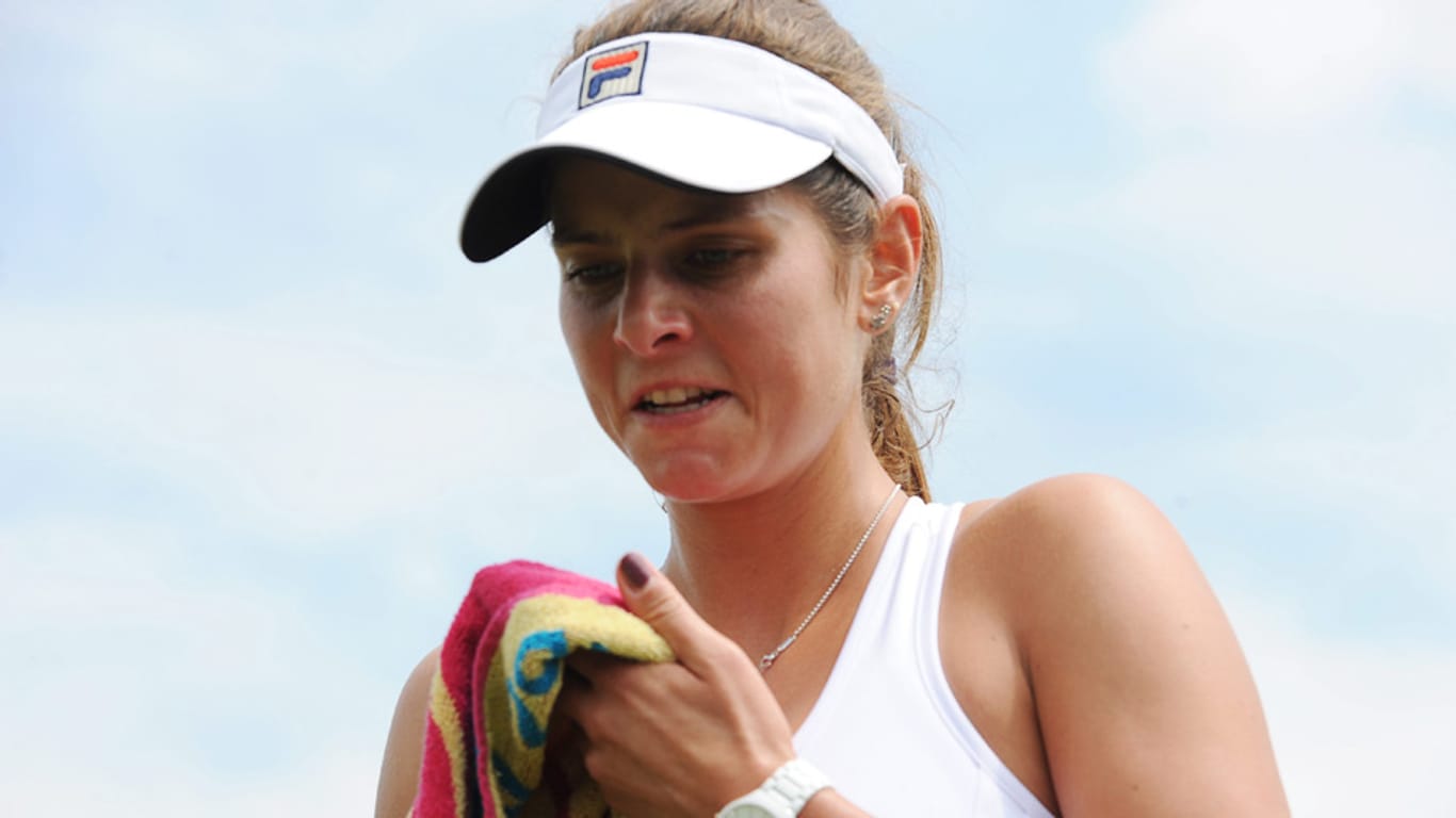 Julia Görges scheitert in Wimbledon bereits in Runde eins.