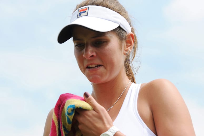Julia Görges scheitert in Wimbledon bereits in Runde eins.