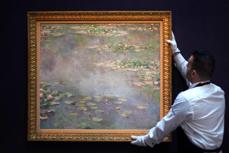 Das zweitteuerste Gemälde Monets wurde im Londoner Auktionshaus Sotheby's für 39,7 Millionen Euro versteigert.