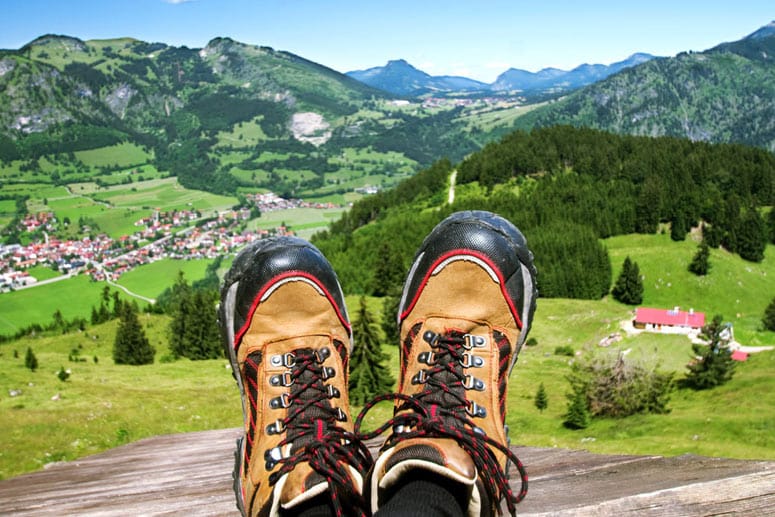 Das Allgäu lockt mit zahlreichen, wunderschönen Wanderwegen. Besonders vielseitig ist die Gegend um Bad Hindelang.