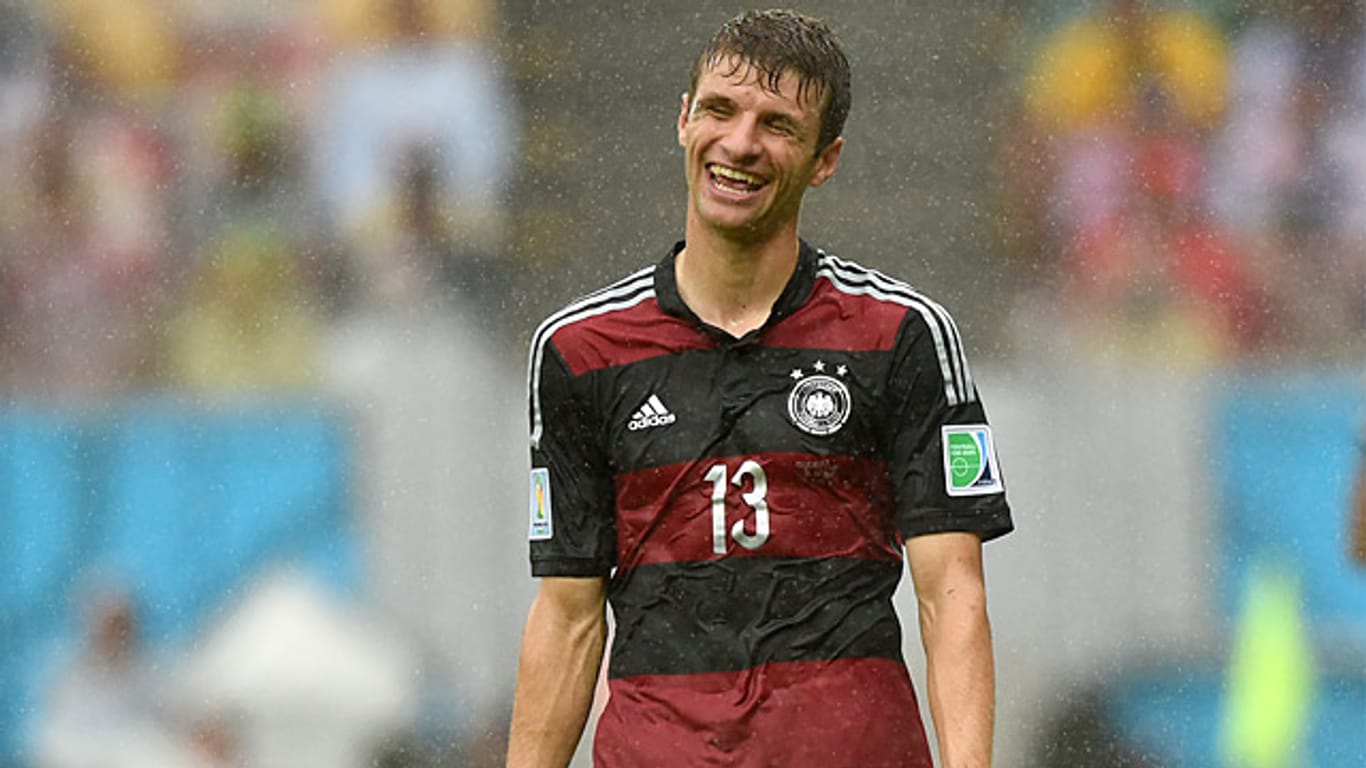 "Man of the match" gegen die US-Boys: Nationalspieler Thomas Müller.