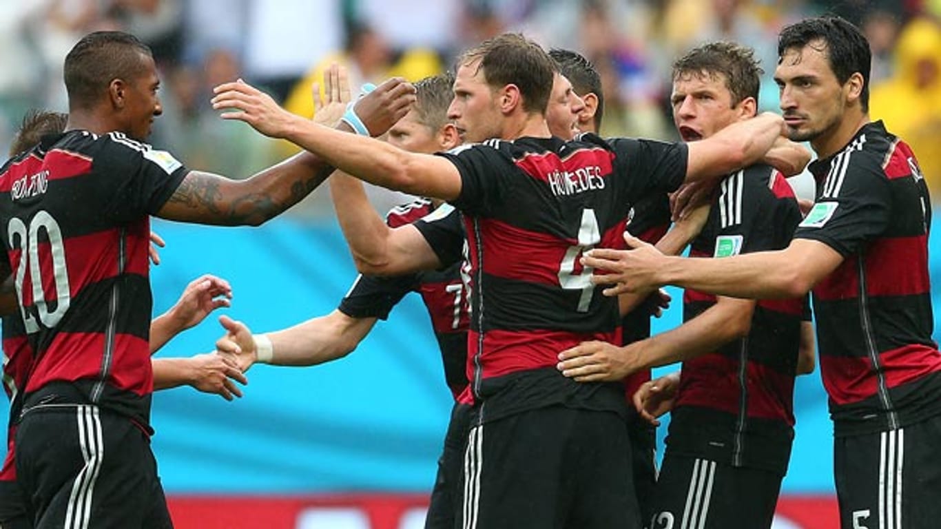 Die deutsche Mannschaft hat nur ein Ziel: das Finale im Maracana.