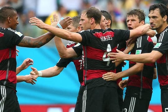 Die deutsche Mannschaft hat nur ein Ziel: das Finale im Maracana.