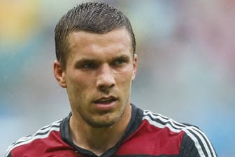 Lukas Podolski kam gegen die USA kaum zum Zug.