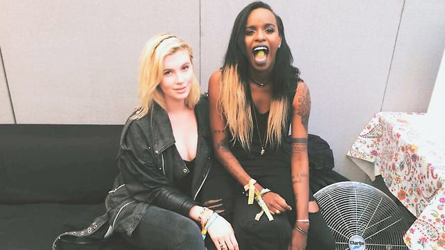 Mehr als nur Freundinnen: Ireland Baldwin (l.) und Angel Haze.