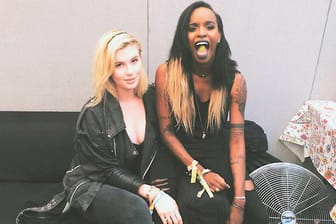 Mehr als nur Freundinnen: Ireland Baldwin (l.) und Angel Haze.