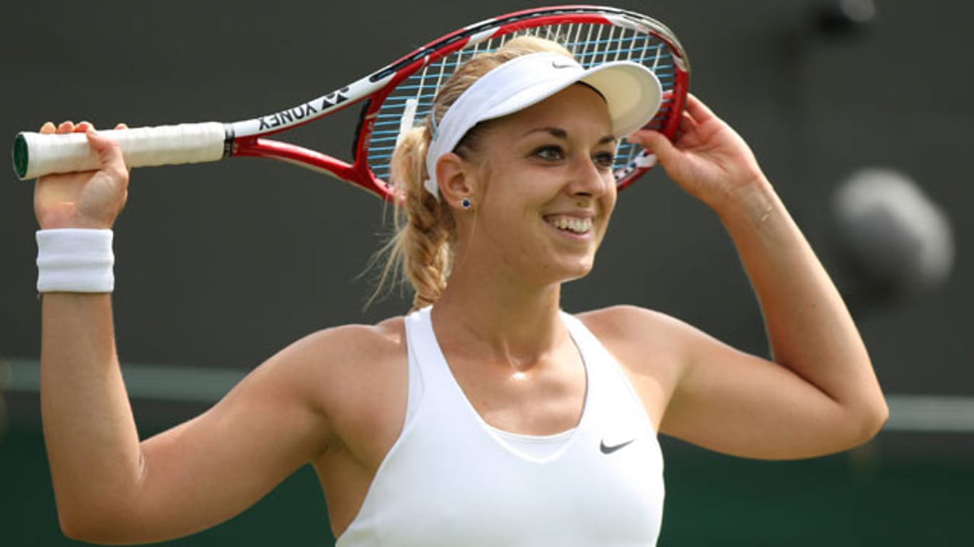 Sabine Lisicki hat beim Grand-Slam-Turnier in Wimbledon das Achtelfinale erreicht.