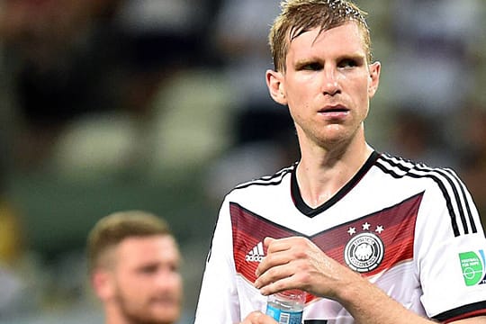 Per Mertesacker war nach dem Spiel gegen Algerien bedient.