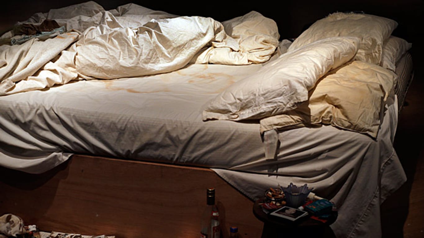Tracey Emins Kunstwerk "My Bed" erzielte einen hohen Preis.