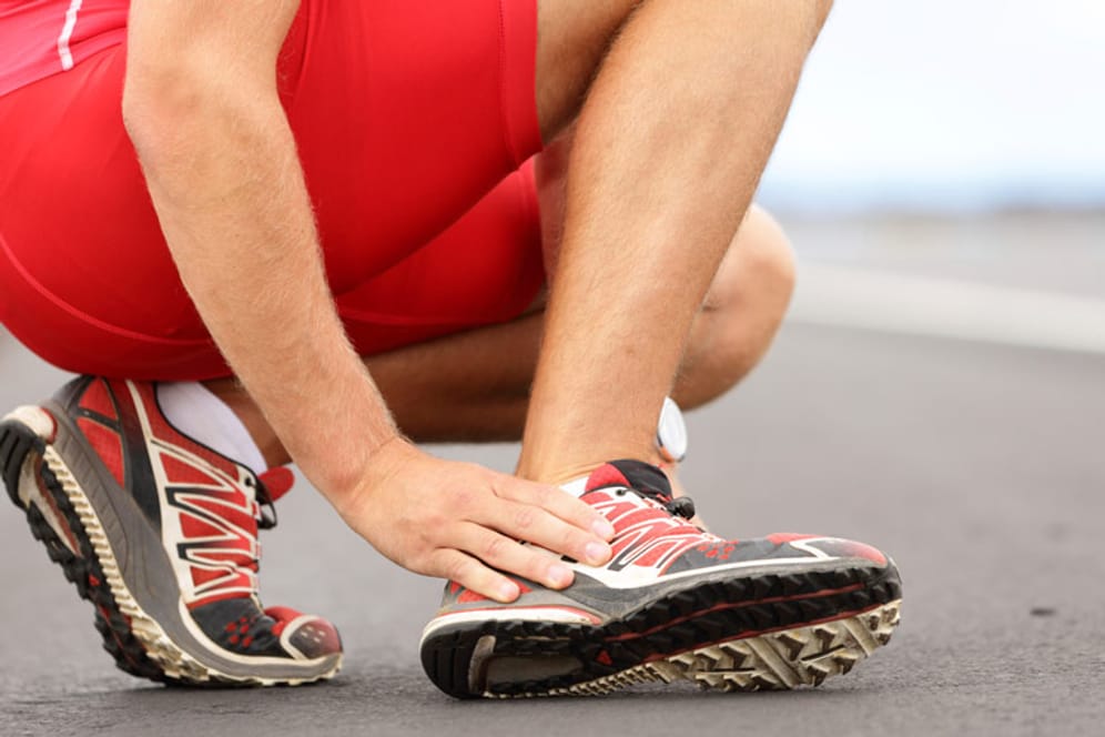 Der Bänderriss gehört zu den häufigsten Sportverletzungen.