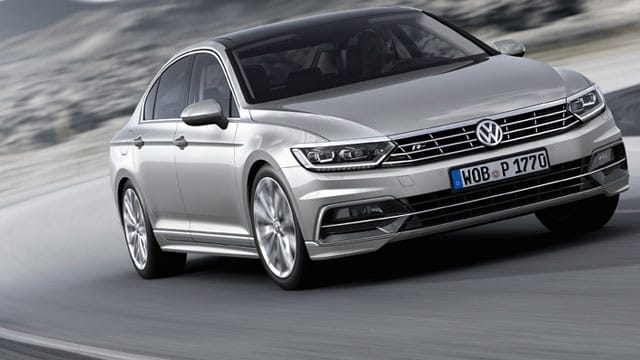 Neue VW Passat B8 Limousine