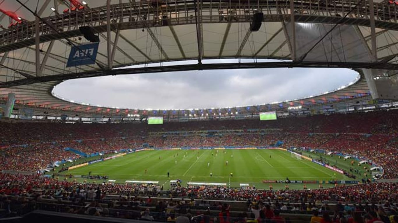Das Maracana-Stadion ist am 13.07.2014 auch Spielstätte des WM-Finals.