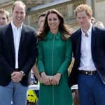 Herzogin Kate eröffnete am 5. Juli 2014 offiziell die Tour de France. Dabei wurde sie von Ehemann Prinz William und Schwager Prinz Harry begleitet.