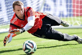 Im WM-Halbfinale gegen Brasilien im Blickpunkt: Deutschlands Torhüter Manuel Neuer.