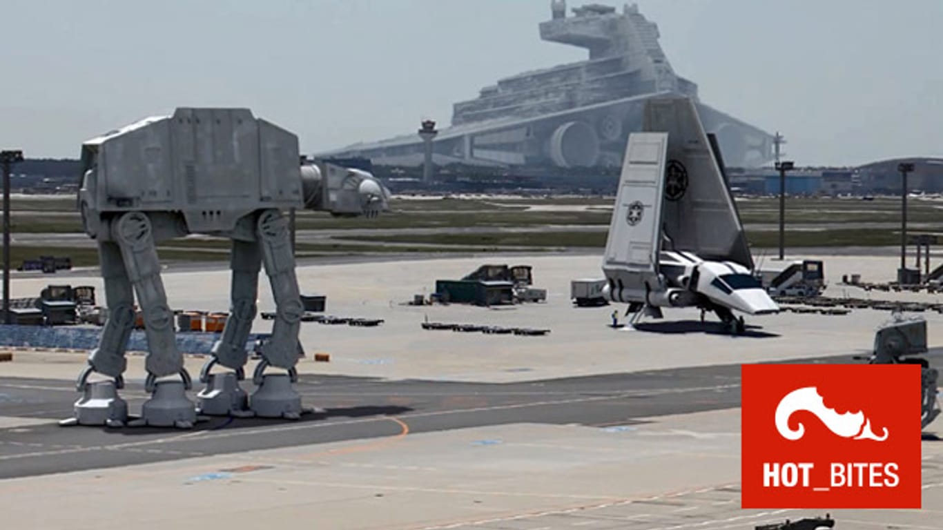 "Star Wars": Das Imperium erobert den Frankfurter Flughafen