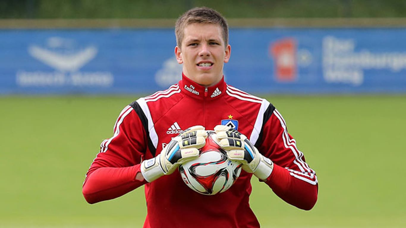 Torwart-Hoffnung: Alexander Brunst-Zöllner vom Hamburger SV.