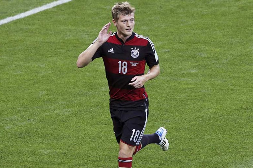 Spielt eine außerordentlich gute WM in Brasilien: Deutschlands Mittelfeldspieler Toni Kroos.