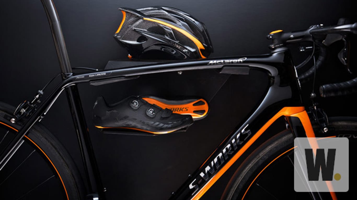 S-Works McLaren Tarmac: Fahrrad mit Sportwagentechnik