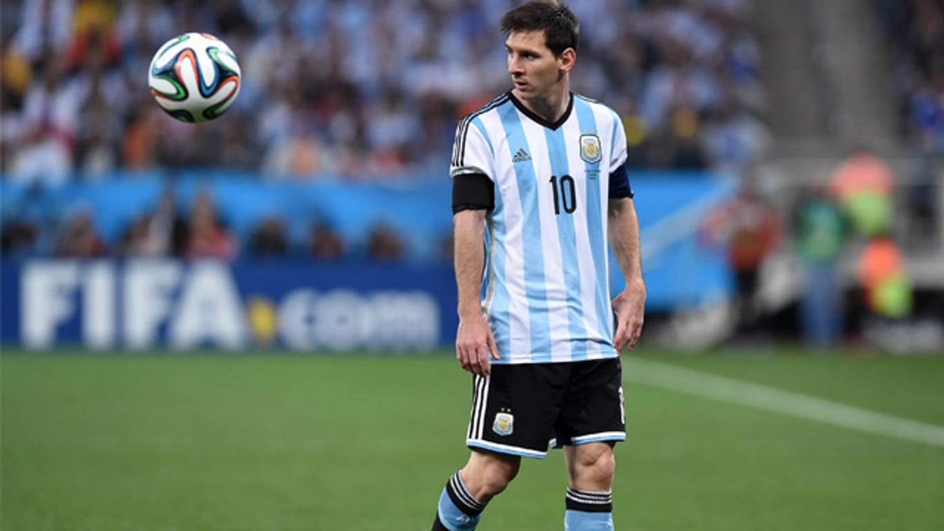 Das Spiel gegen die Niederlande lief weitestgehend an Lionel Messi vorbei.