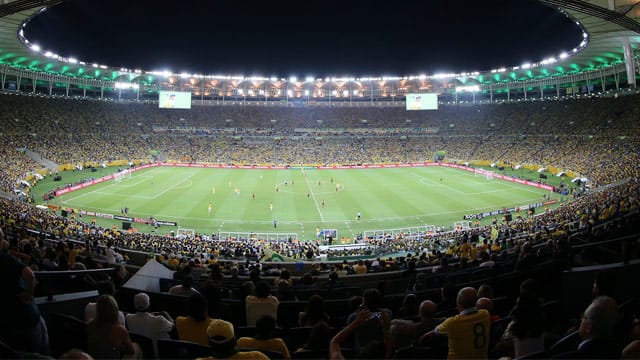 Im Legenderen Maracana-Stadion will Deutschland zum vierten Mal Weltmeister werden.