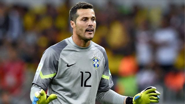 Julio Cesar wird seine Platz im brasilianischen Tor wohl räumen.