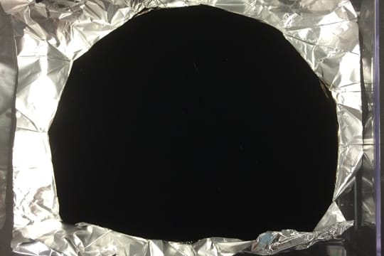 Ein "Loch" zum Anfassen: Vantablack.