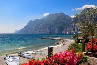 Perfekte Lage: Das "Hotel Lido Blu" am Gardasee