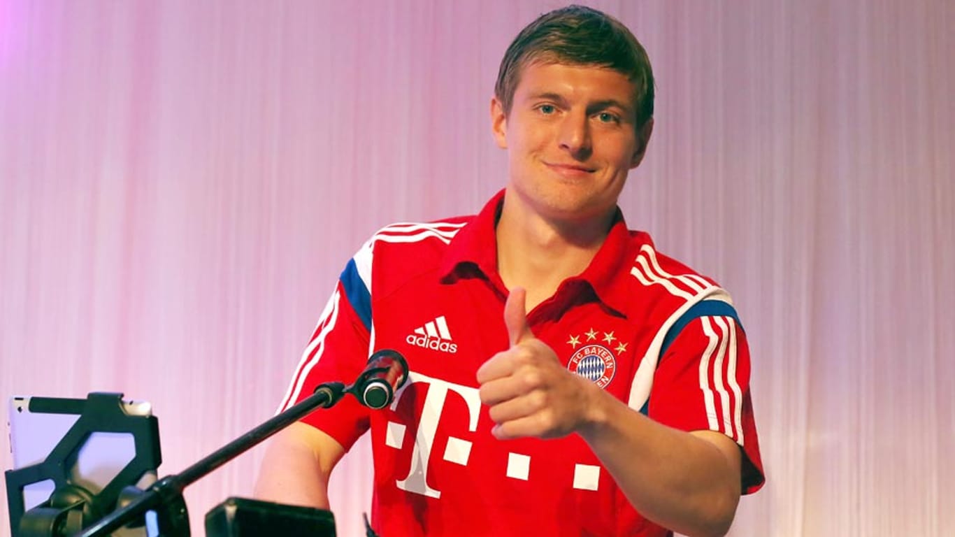 Toni Kroos verabschiedet sich beim FC Bayern.