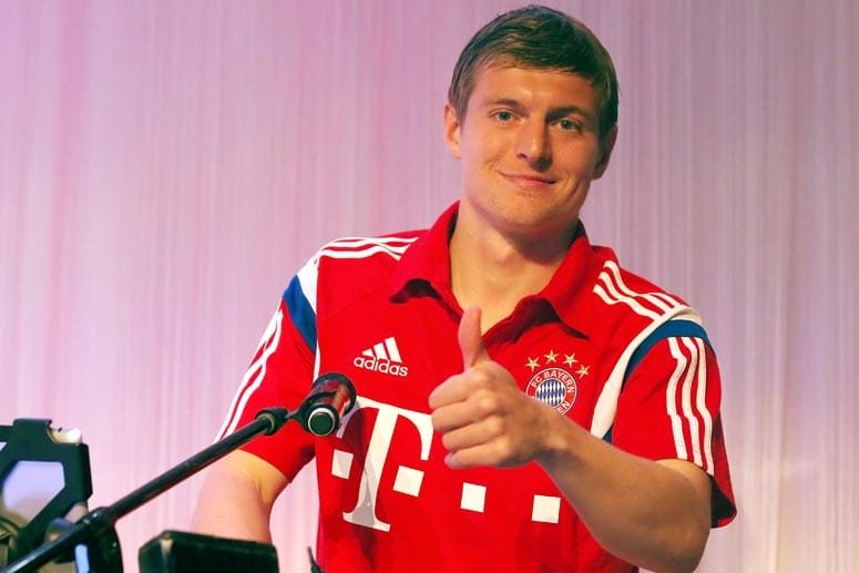 Toni Kroos verabschiedet sich beim FC Bayern.