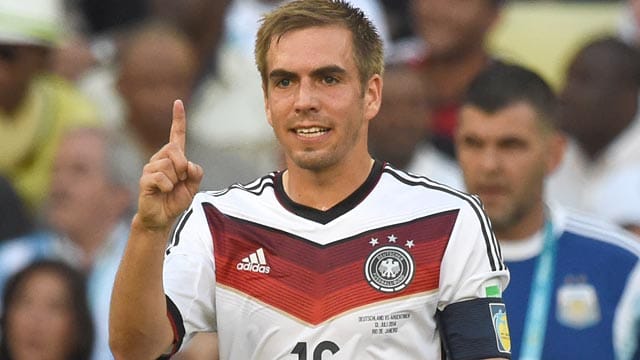 Philipp Lahm bestritt 113 Länderspiele und erzielte dabei fünf Tore.