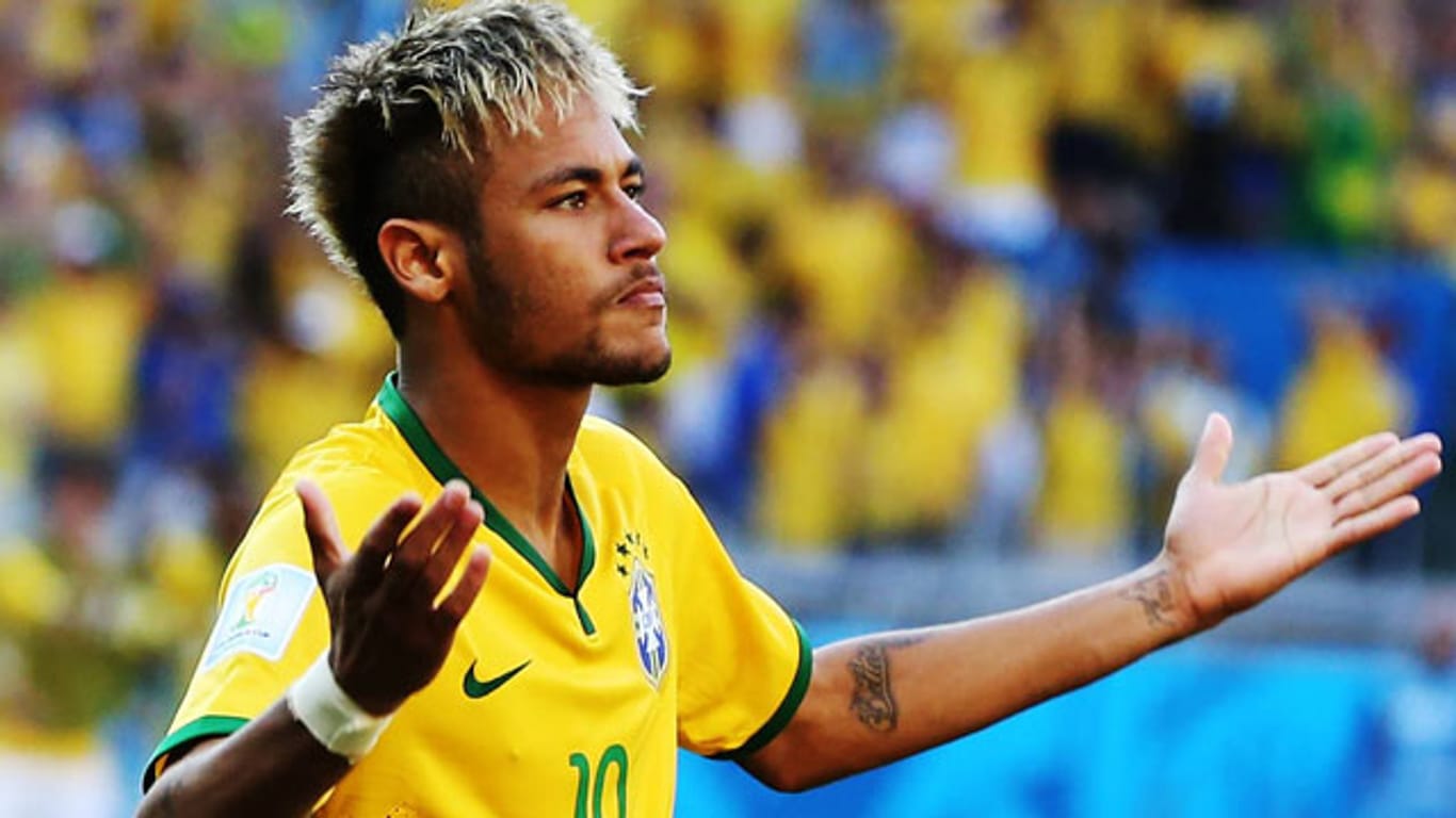 Auf ihm ruhten alle Erwartungen: Doch im Viertelfinal schied Brasiliens Superstar verletzt aus.