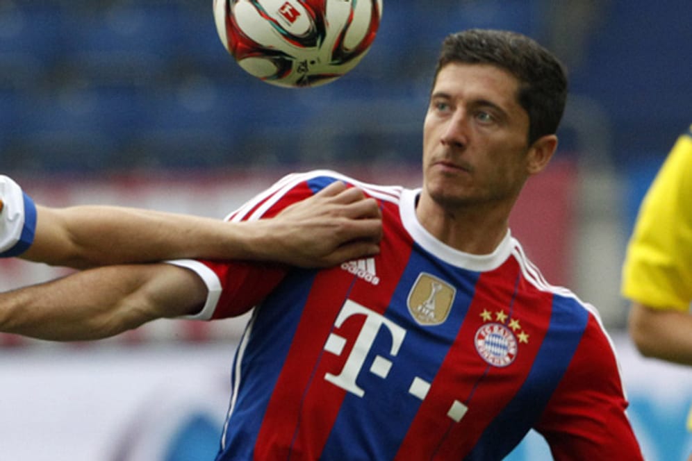 Erstes Spiel, erstes Tor: Robert Lewandowski trifft im Testspiel für den FC Bayern.