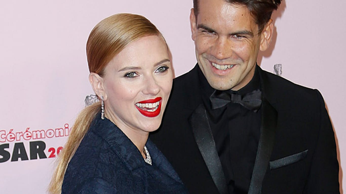 Glückliches Paar: Scarlett Johansson und Romain Dauriac planen im August ihre Hochzeit.