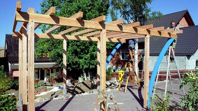 Einen Carport können Sie auch leicht selbst bauen