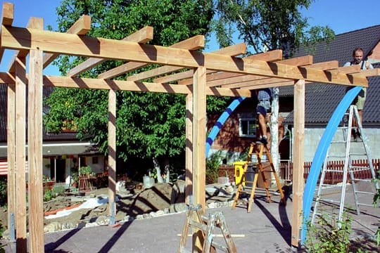 Einen Carport können Sie auch leicht selbst bauen