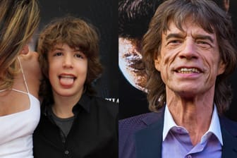 Lucas Jagger kann die Ähnlichkeit mit seinem berühmten Vater Mick nicht leugnen.