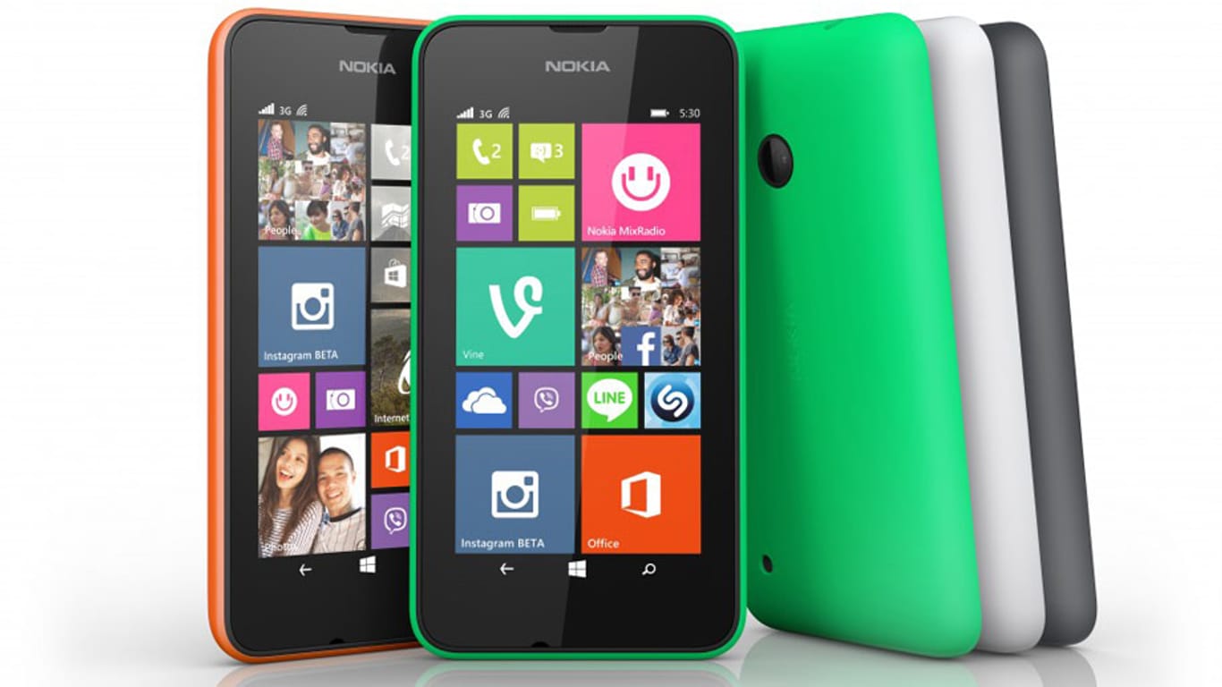 Das Lumia 530 ist ein günstiges Einsteiger-Smartphone.