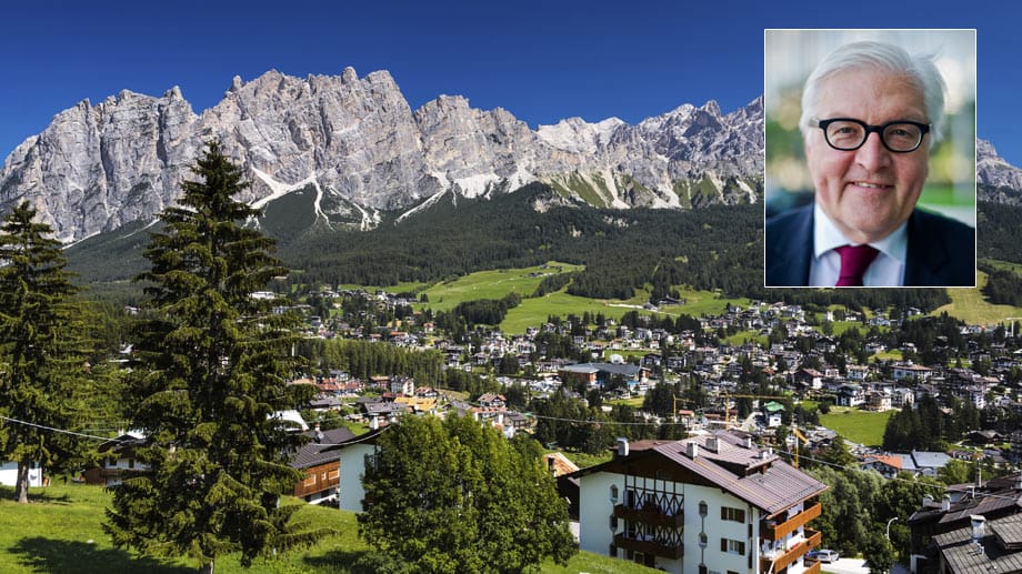Frank-Walter Steinmeier ist bekennender Südtirol-Liebhaber und verbringt seine freie Zeit traditionell in Norditalien