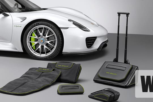 Gepäckset für den Porsche 918 Spyder