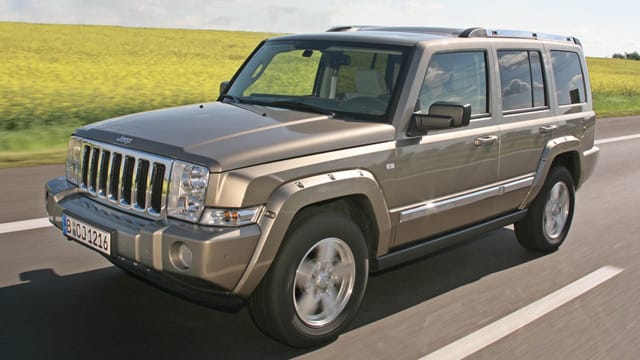 Ab in die Werkstatt heißt es für den Jeep Commander