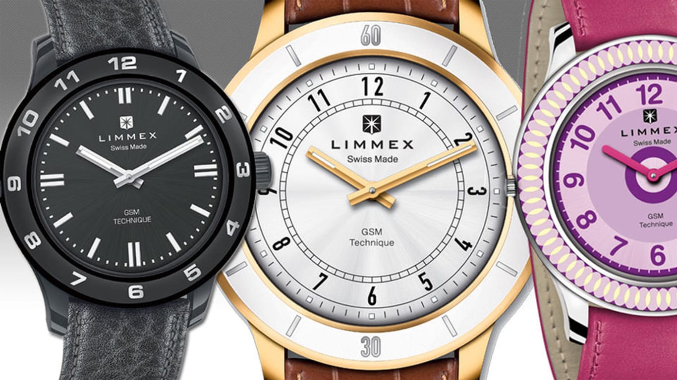 Notfall-Uhren von Limmex