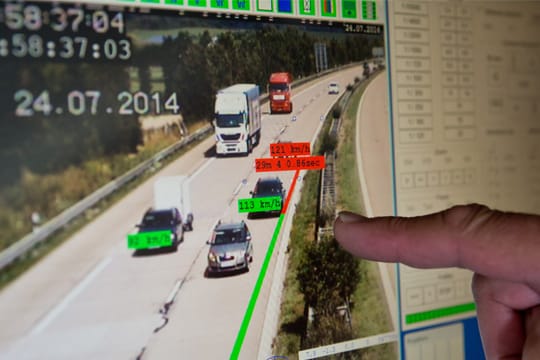 Polizei führt neues System zur Abstandsmessung ein