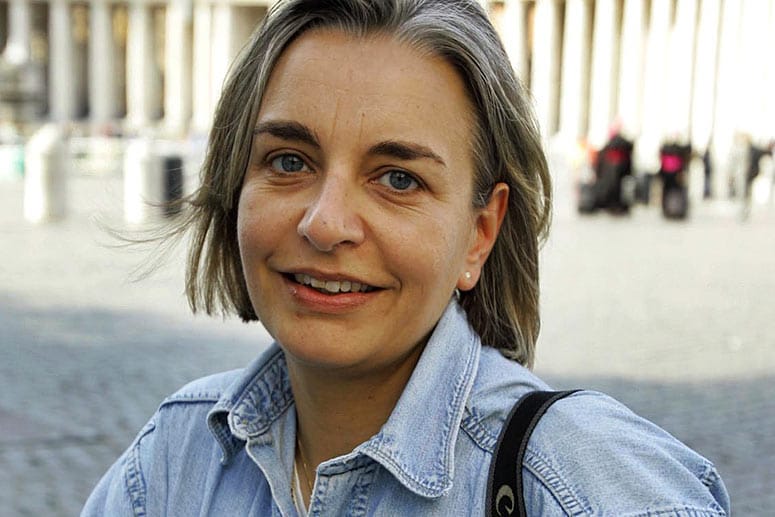 In Afghanistan ermordet: Fotografin Anja Niedringhaus im Jahr 2005 in Rom
