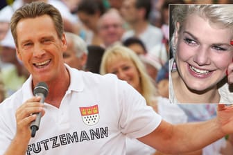 Jürgen Milski, hier beim Auftritt im ZDF-Fernsehgarten, hat Zoff mit Dschungel-Blondine Melanie Müller.