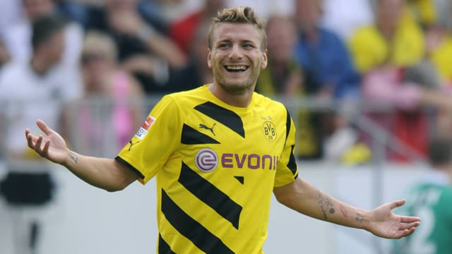BVB-Neuzugang Ciro Immobile freut sich auf seine erste Bundesliga-Saison. BVB-Neuzugang Ciro Immobile freut sich auf seine erste Bundesliga-Saison.
