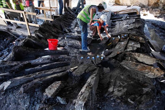 In knapp sieben Metern Tiefe von Ground Zero lag das rätselhafte Wrack
