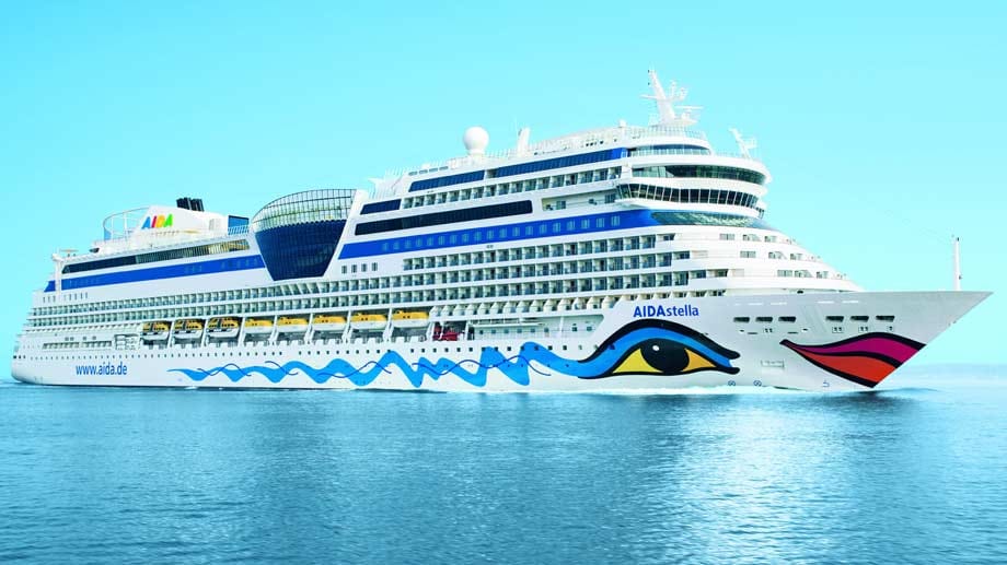 Die "Aidastella" ist eines von zwei Aida-Schiffen bei den "Hamburg Cruise Days". Sie liegt am Samstag von 6.30 bis 20 Uhr am Hamburg Cruise Center HafenCity.