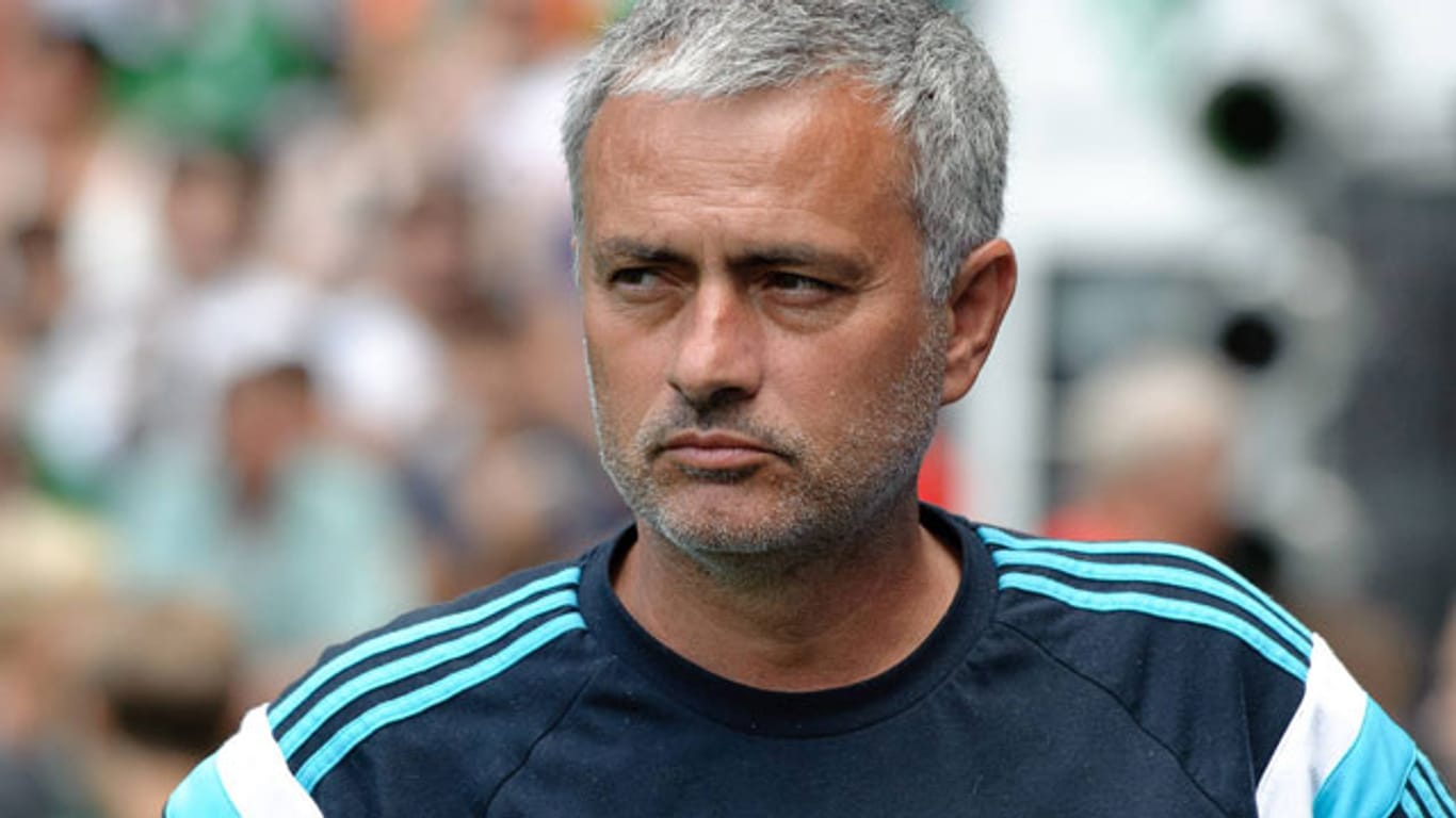 Chelsea-Trainer Jose Mourinho war nach dem Testspiel gegen Werder Bremen sichtlich bedient.