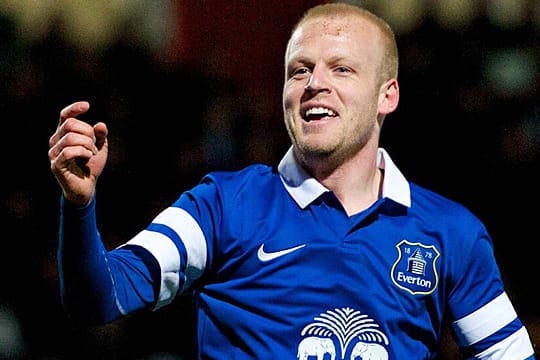 Menschenfreund: Steven Naismith tut Bedürftigen etwas Gutes.