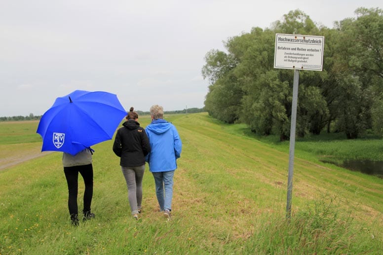 Kalenderblatt April: Auf dem Elbdeich bei Lauenburg, 2013 Kalenderblatt April: Auf dem Elbdeich bei Lauenburg, 2013
